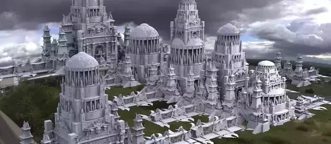 Grand Empires architecture collection 1 3D model