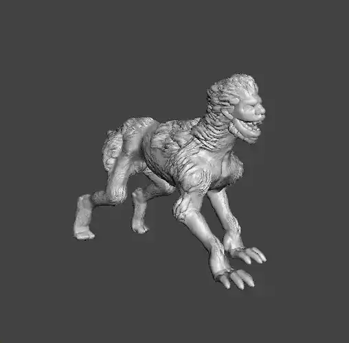 NEKKER MONSTER MINIATURE MODEL HORROR AND FANTASY GAMES RPG DND