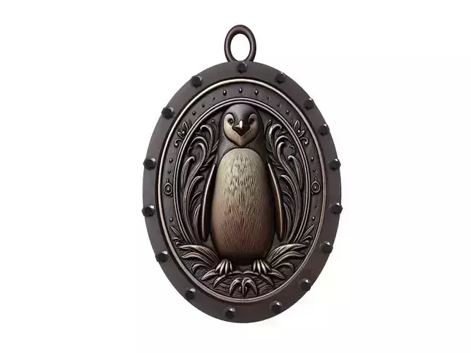 Penguin Animal Pendant