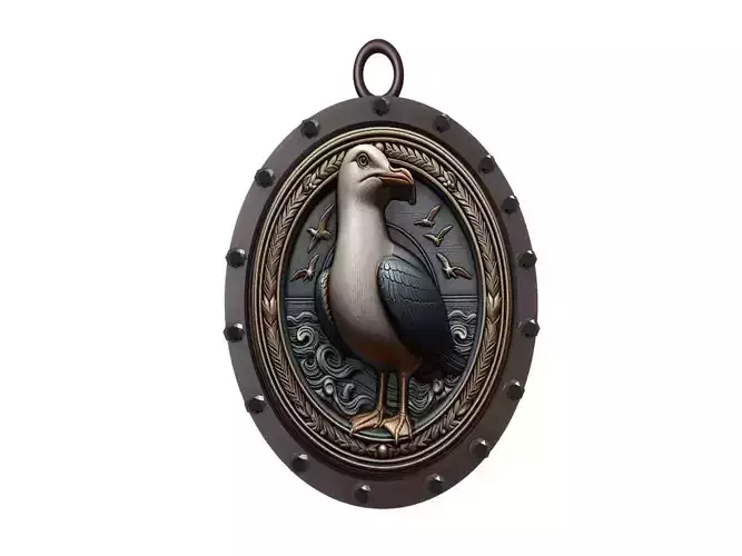 Seagull Animal Pendant