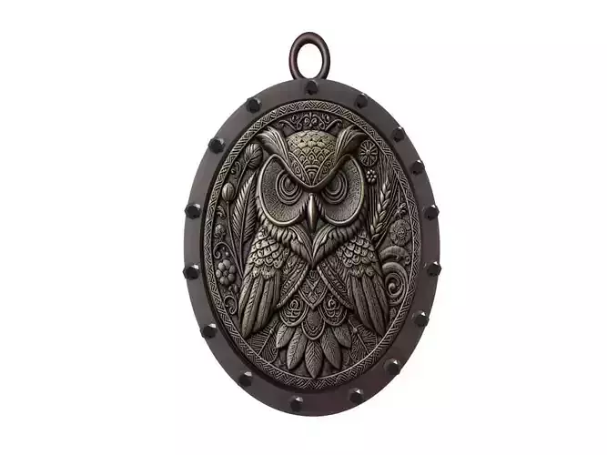 Owl Animal Pendant