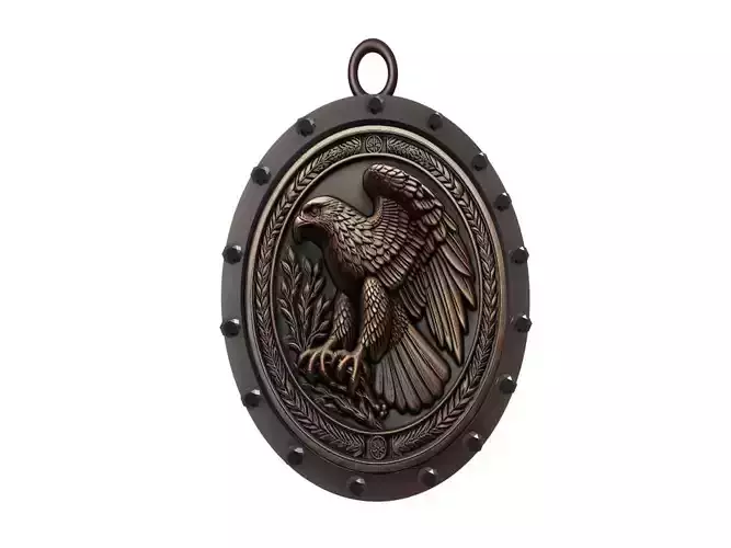 Hawk Animal Pendant