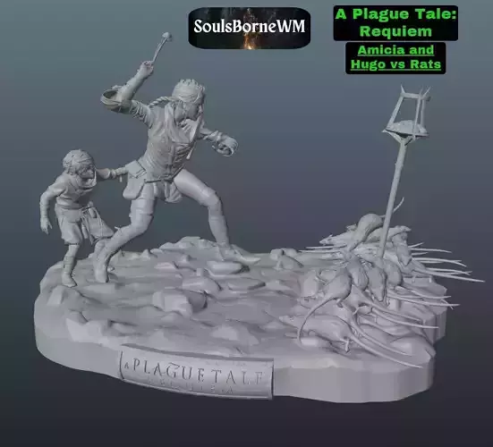 A Plague Tale Requiem 3D print model