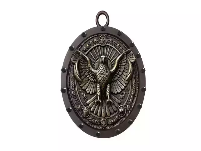 Falcon Animal Pendant