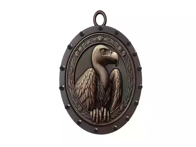 Vulture Animal Pendant