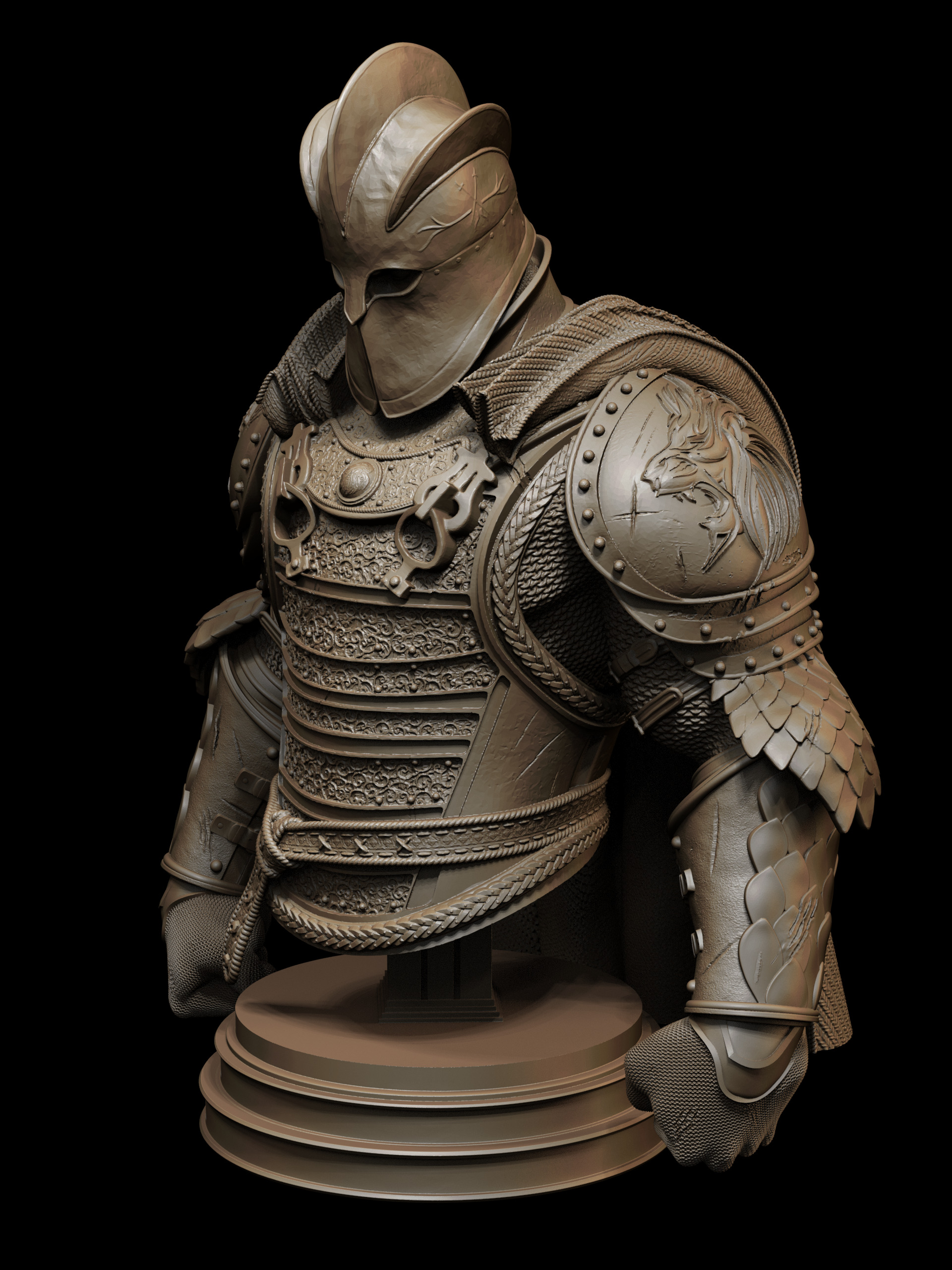 THE MOUNTAIN BUST GAME OF THRONES GOT 3D print model_1