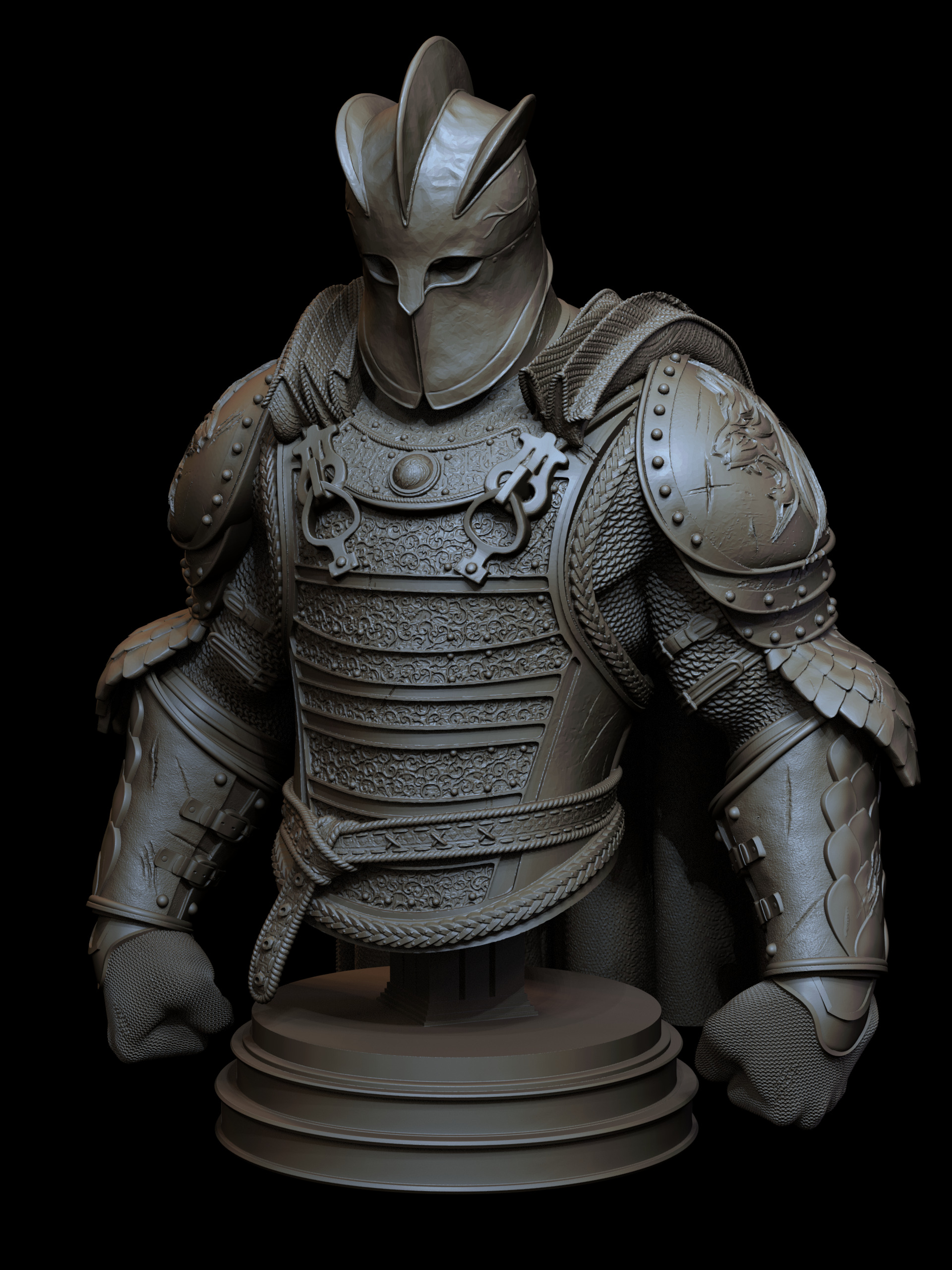 THE MOUNTAIN BUST GAME OF THRONES GOT 3D print model_5