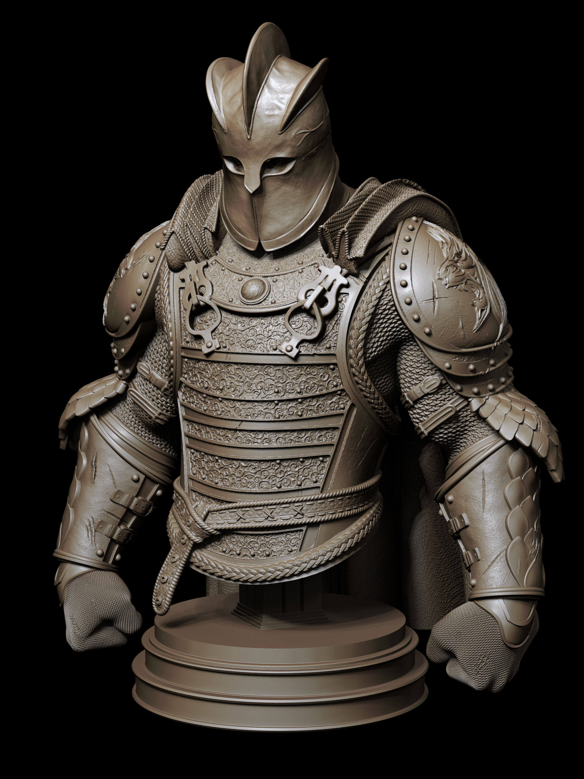 THE MOUNTAIN BUST GAME OF THRONES GOT 3D print model_6