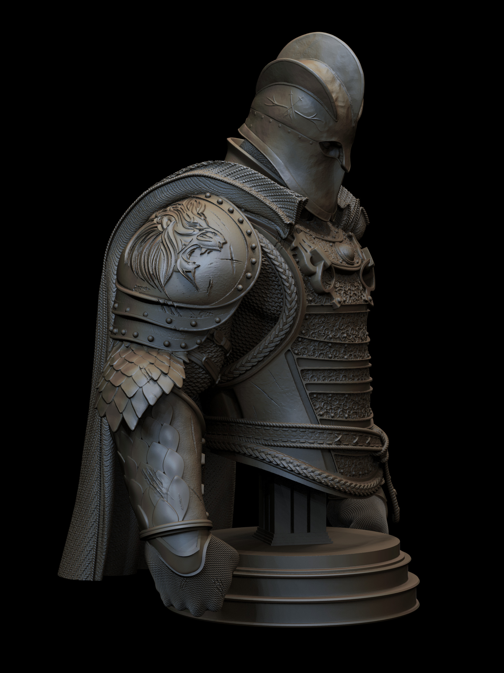 THE MOUNTAIN BUST GAME OF THRONES GOT 3D print model_13