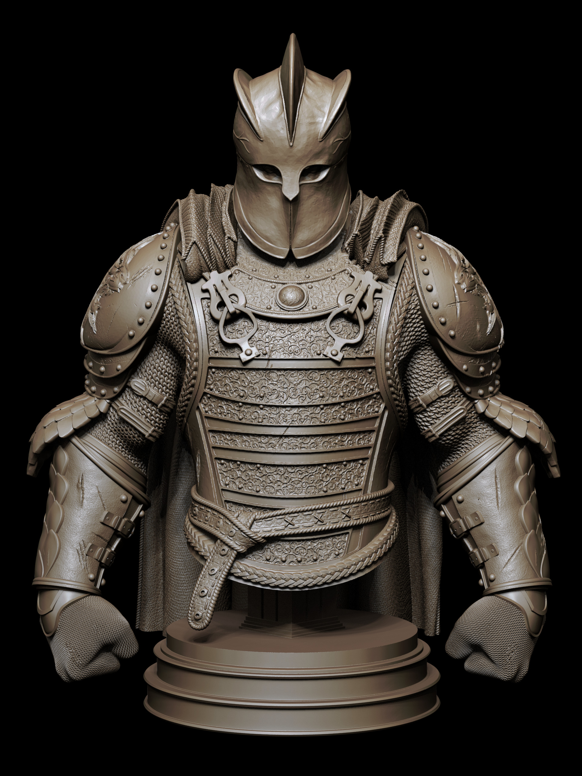 THE MOUNTAIN BUST GAME OF THRONES GOT 3D print model_12