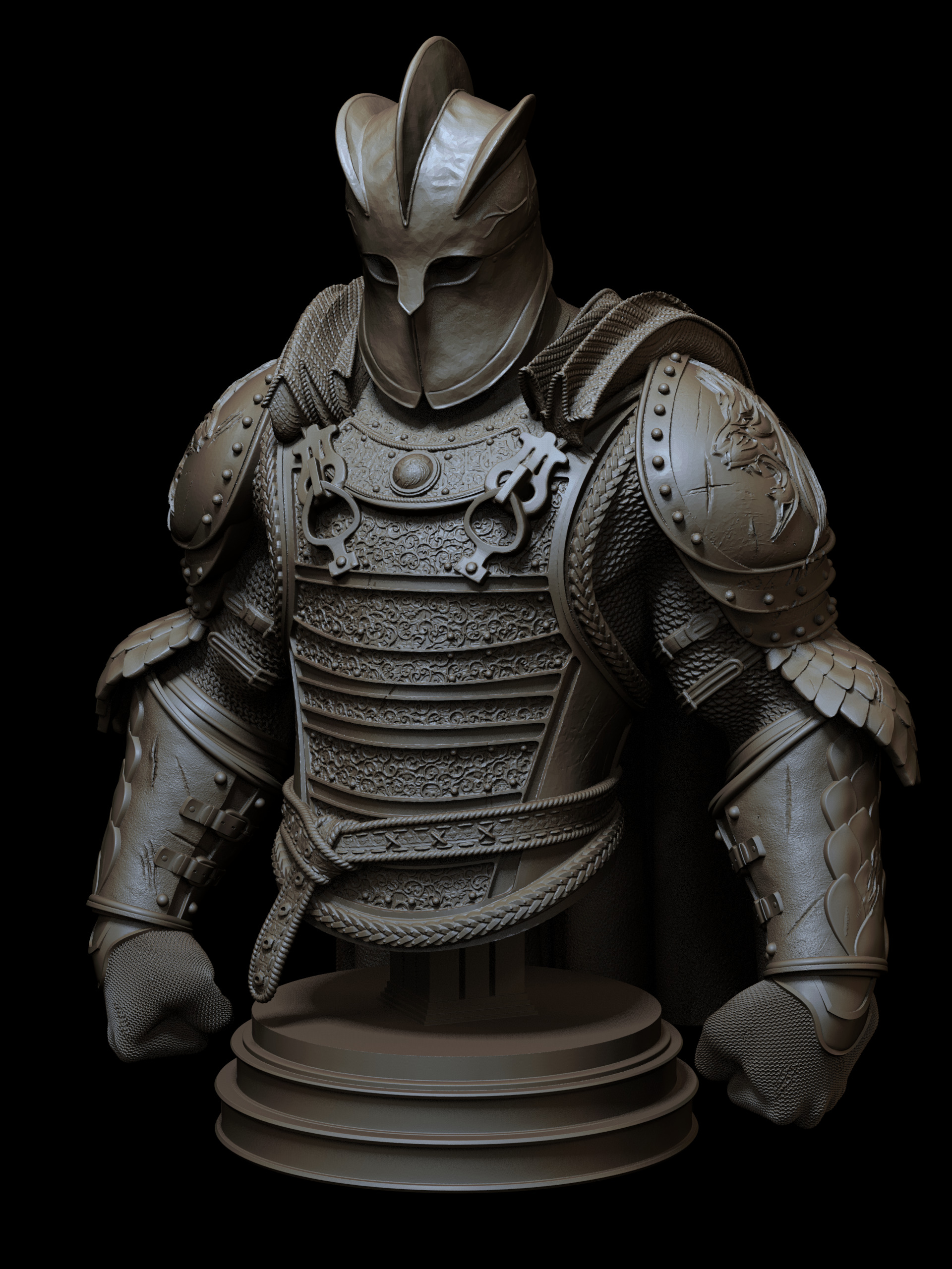 THE MOUNTAIN BUST GAME OF THRONES GOT 3D print model_3