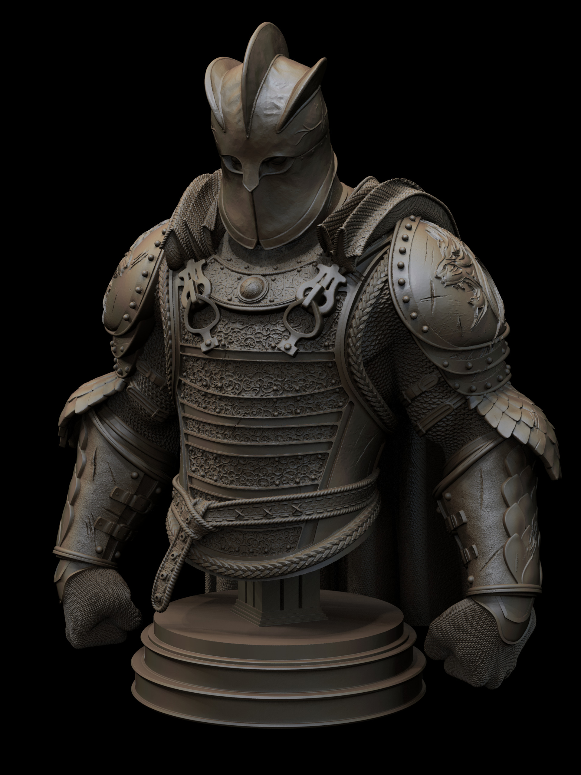THE MOUNTAIN BUST GAME OF THRONES GOT 3D print model_7