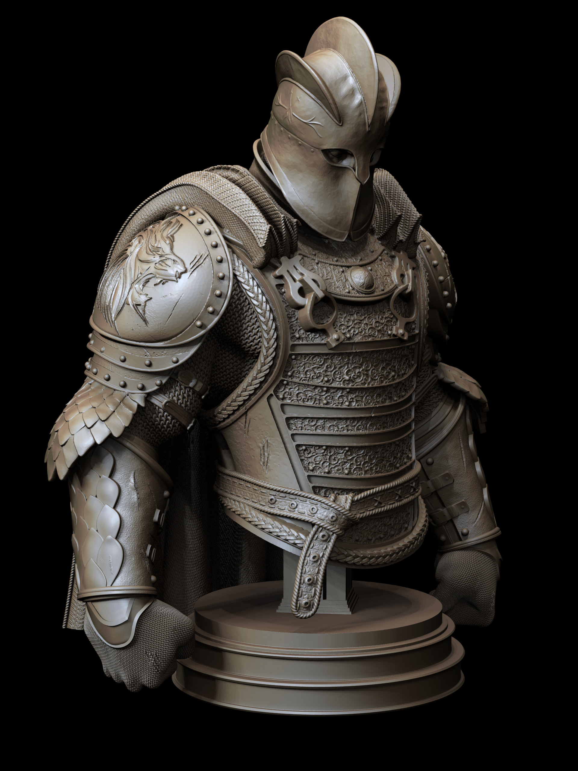 THE MOUNTAIN BUST GAME OF THRONES GOT 3D print model_2