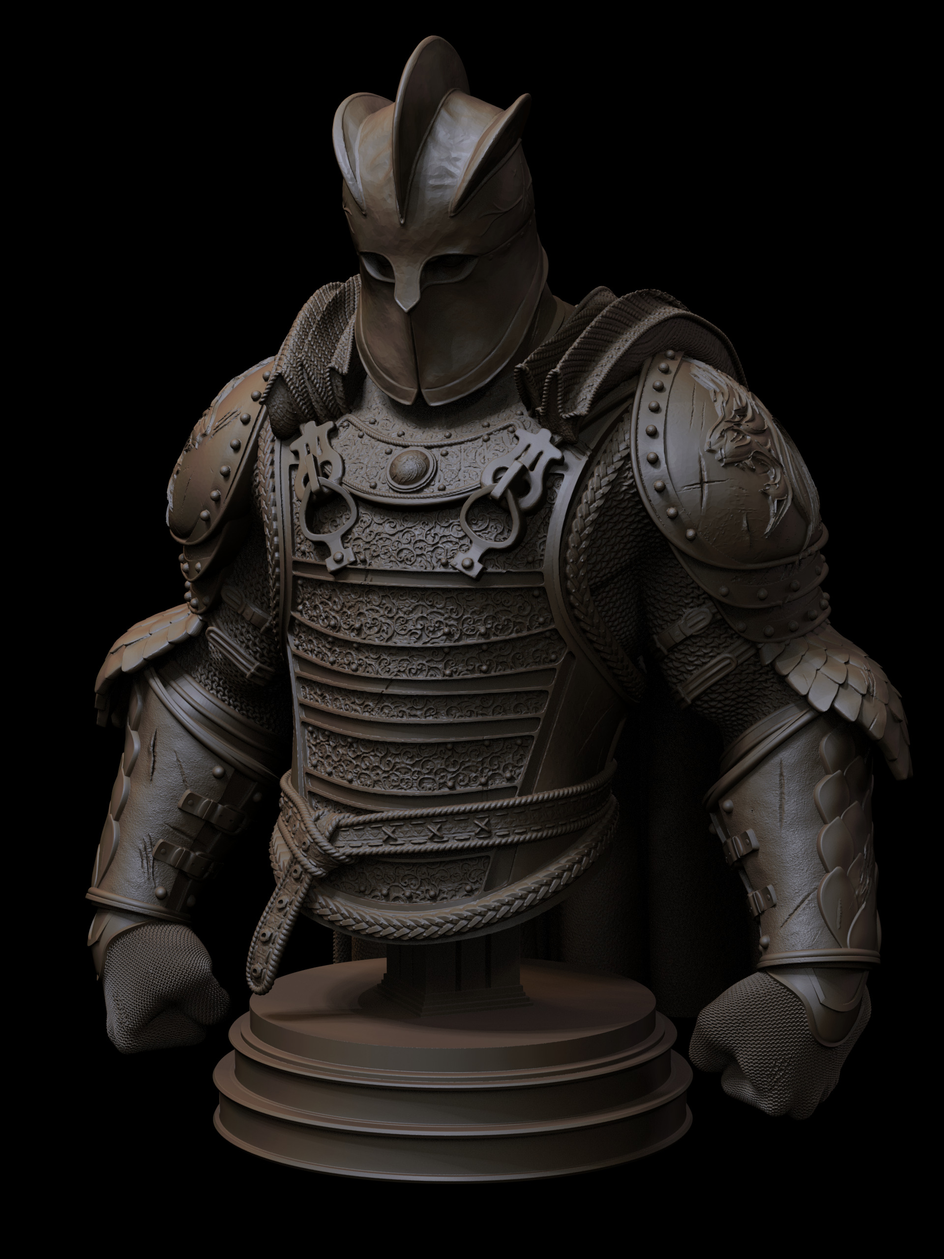 THE MOUNTAIN BUST GAME OF THRONES GOT 3D print model_4