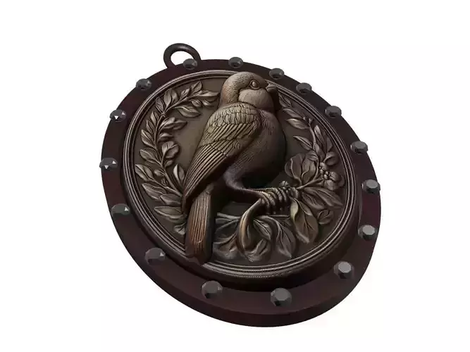 Sparrow Animal Pendant