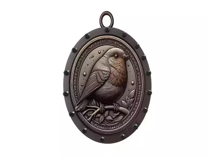 Robin Animal Pendant