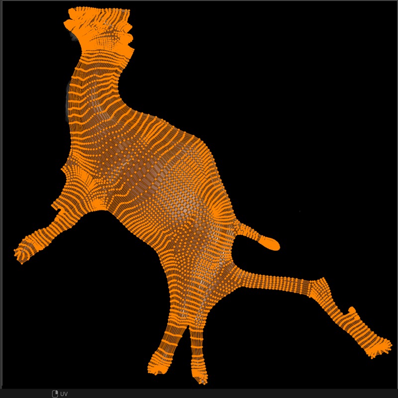 3D Realistic Camel Model Low-poly 3D model_19