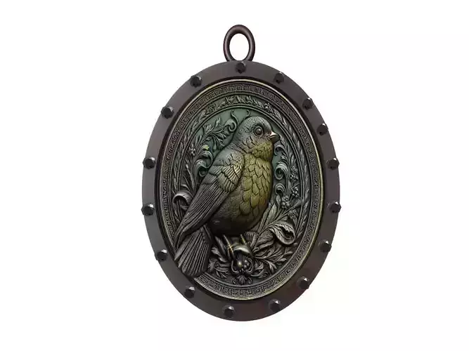 Canary Animal Pendant