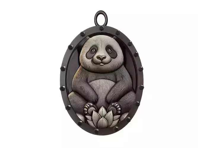Panda Animal Pendant