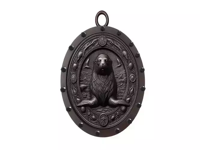 Seal Animal Pendant