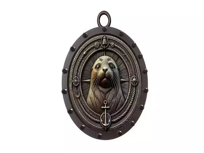 Seal Animal Pendant