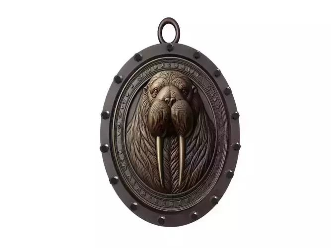 Walrus Animal Pendant