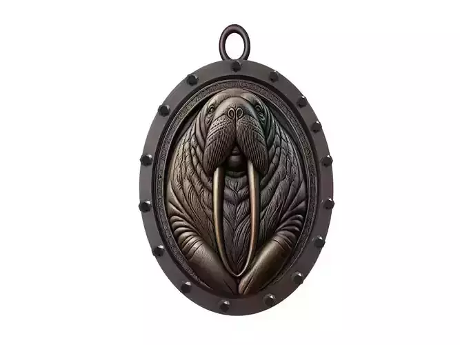 Walrus Animal Pendant