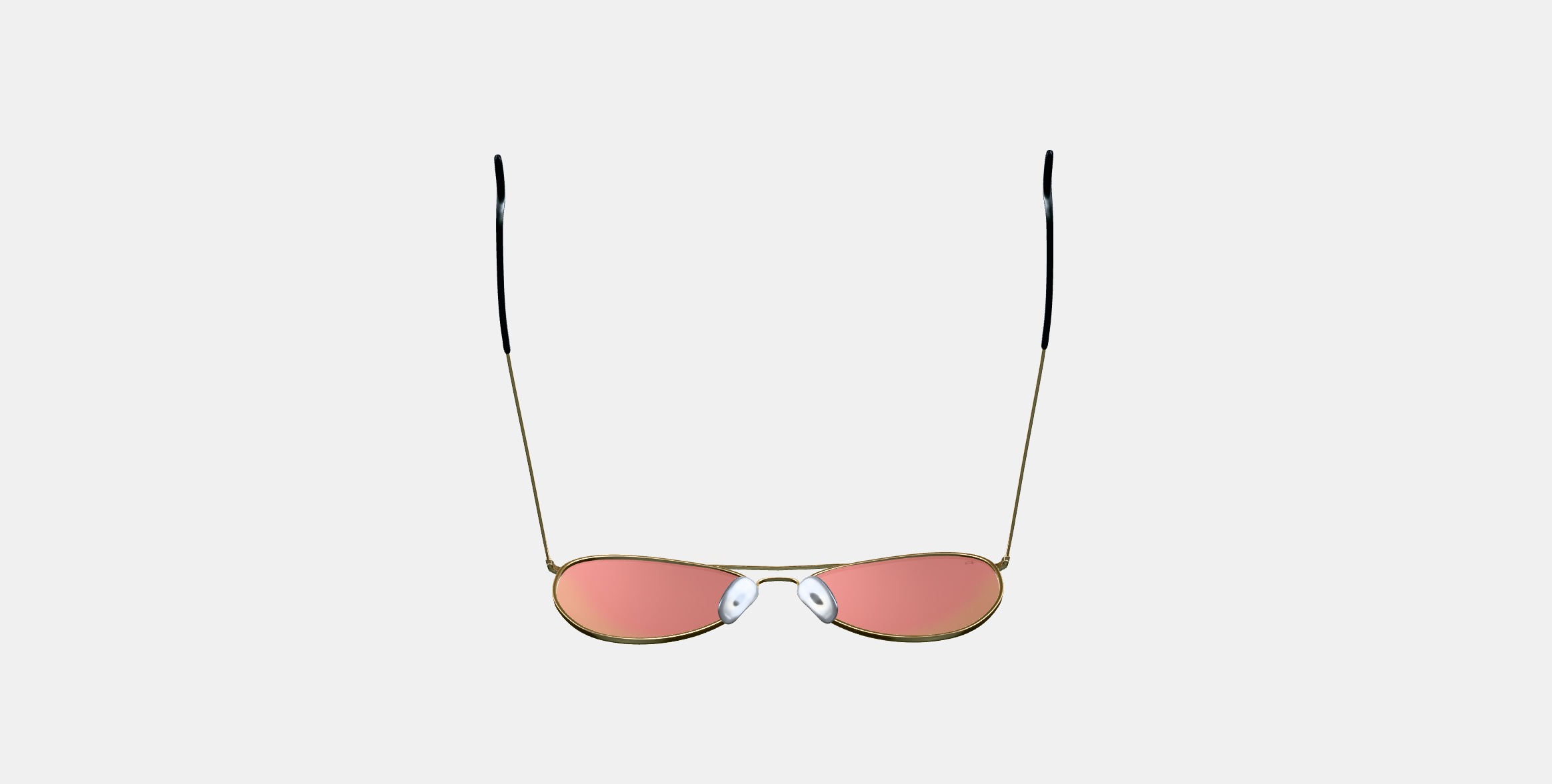 PRIVE REVAUX THE COMMANDO 20 CHAMPAGNE GOLD 3D model_7