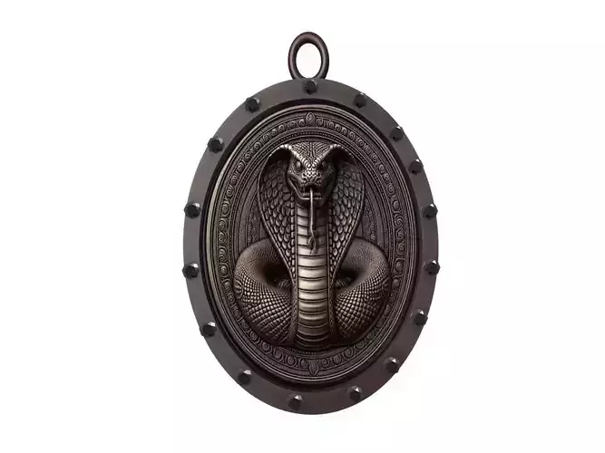 Anaconda Animal Pendant