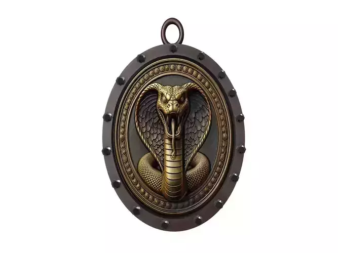 Anaconda Animal Pendant