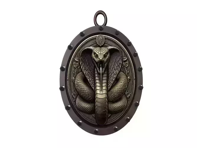 Anaconda Animal Pendant