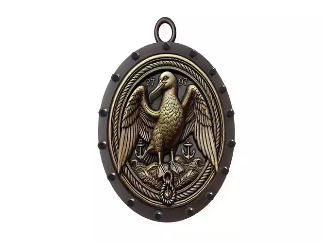 Albatross Animal Pendant