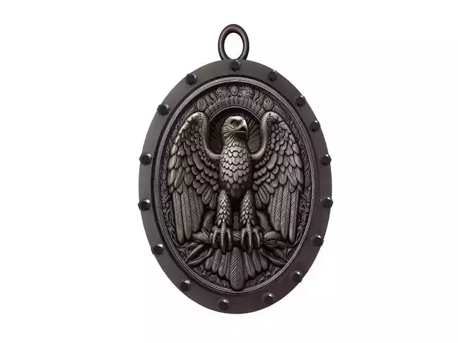 Harpy Eagle Animal Pendant