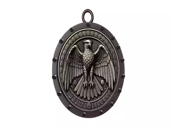 Harpy Eagle Animal Pendant