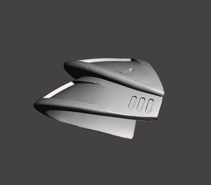 Predator 1987 Right Shoulder Armor  3D print model_10