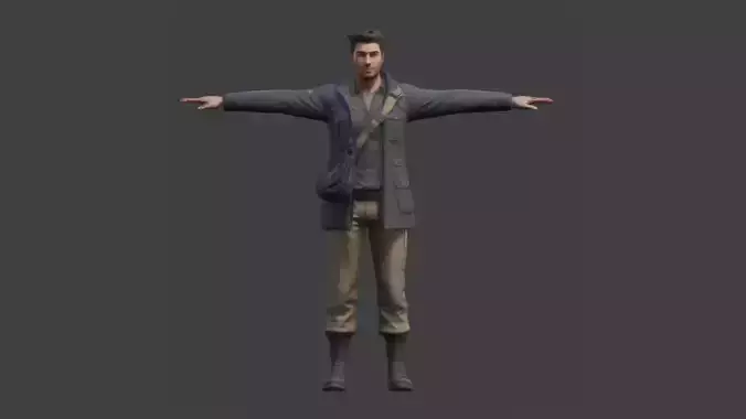 Male video game character