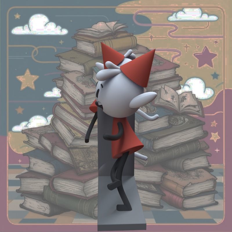 Alfur for ear and library 3D print model_32