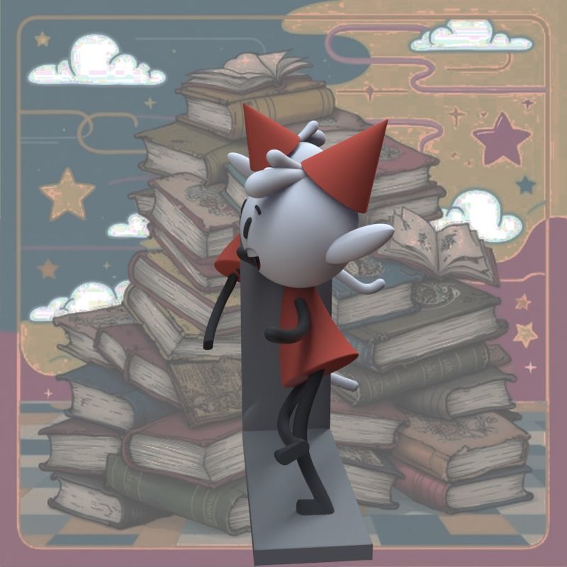 Alfur for ear and library 3D print model_31