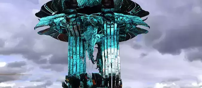 Post apocalyptic shroom tower grand 