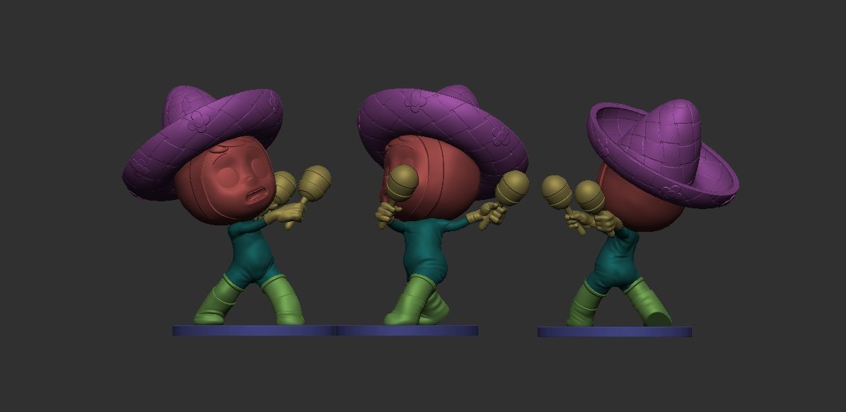 Babi from yumis cells fanart 3D print model_1