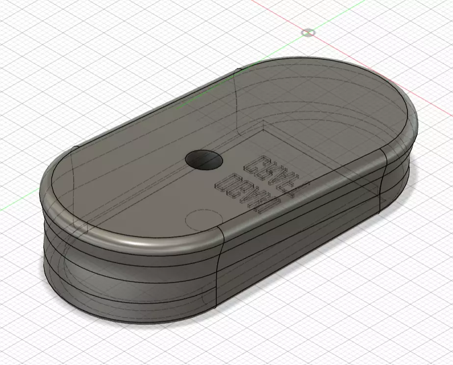 Magazine bumper for Desert Eagle by Tokyo Marui 3D print model_0