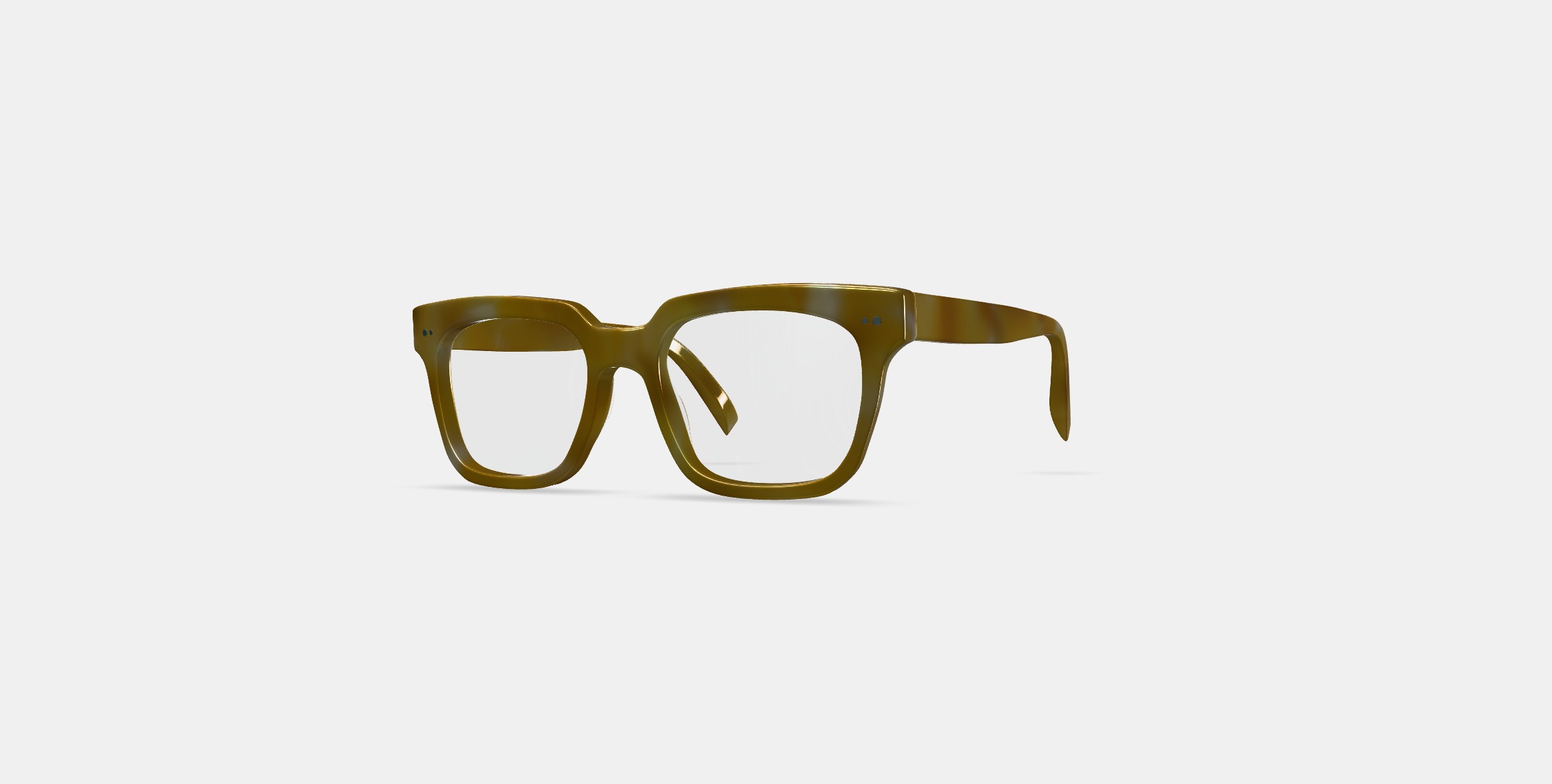 Winston Eyeglasses in Praline Tortoise 3D model_12