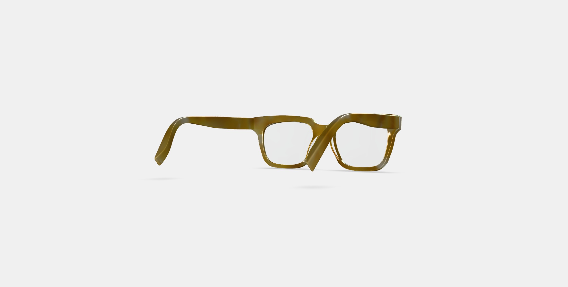 Winston Eyeglasses in Praline Tortoise 3D model_4