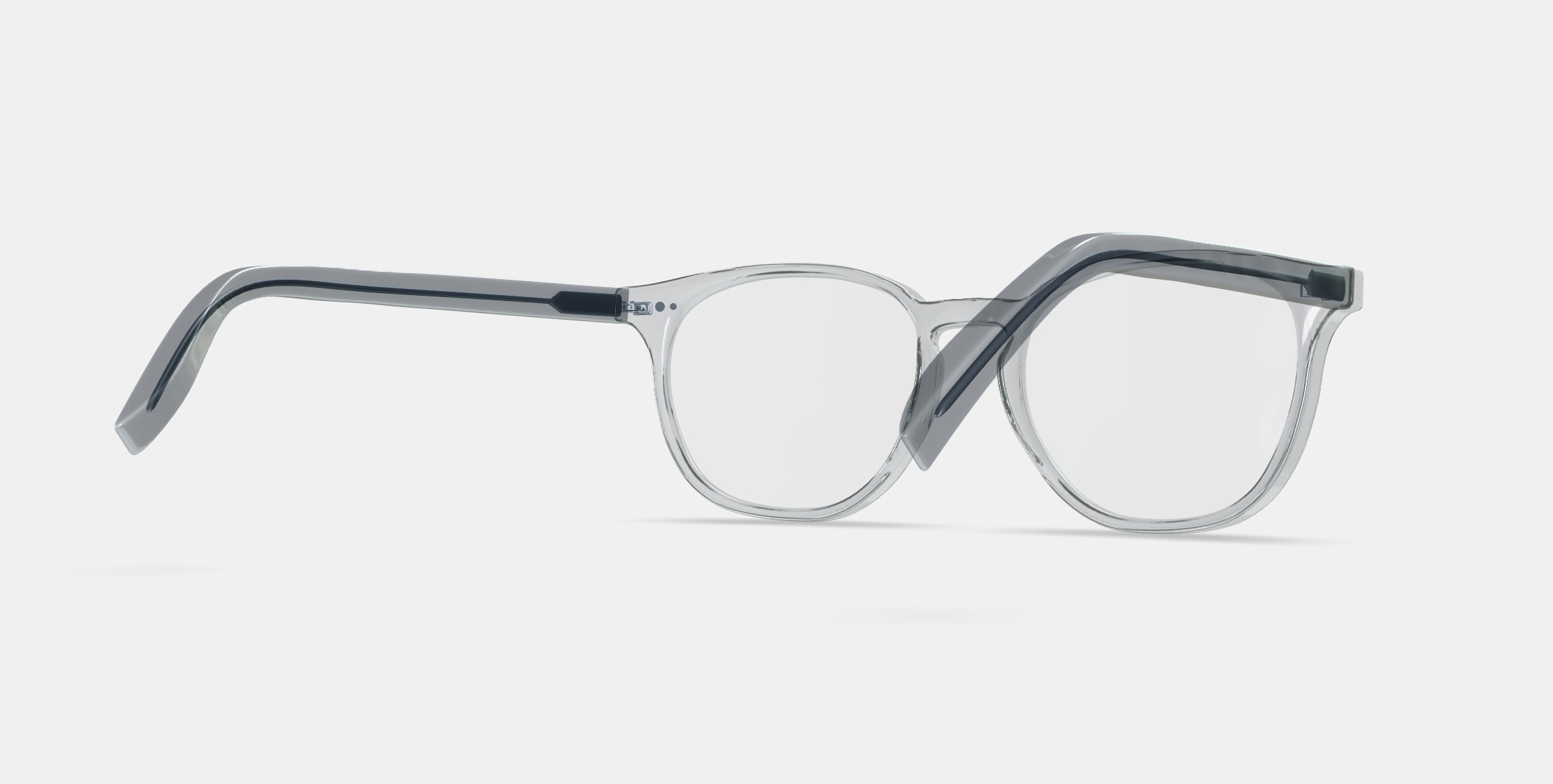 Carlton Eyeglasses in Crystal 3D model_6