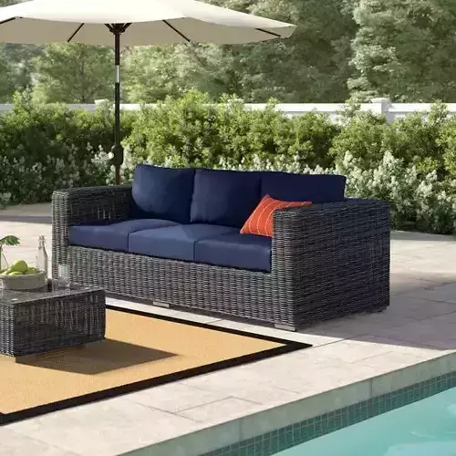 Keiran Wide Outdoor Patio Sofa