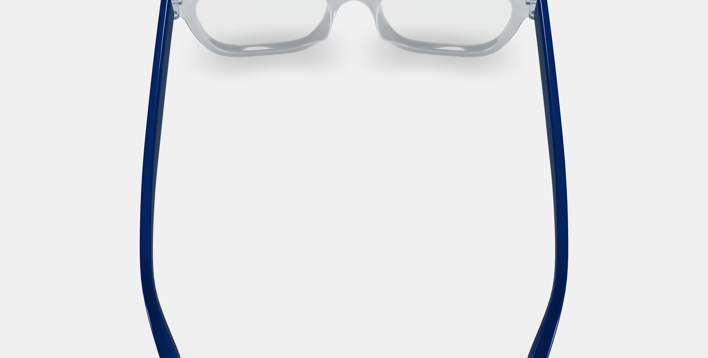 Winston Eyeglasses in Crystal with Inlet Crystal and Oak Barrel 3D model_6