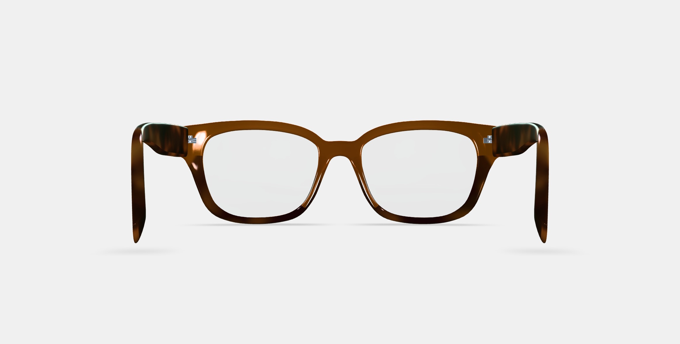Wentworth Eyeglasses in Saddle Tortoise Fade 3D model_15