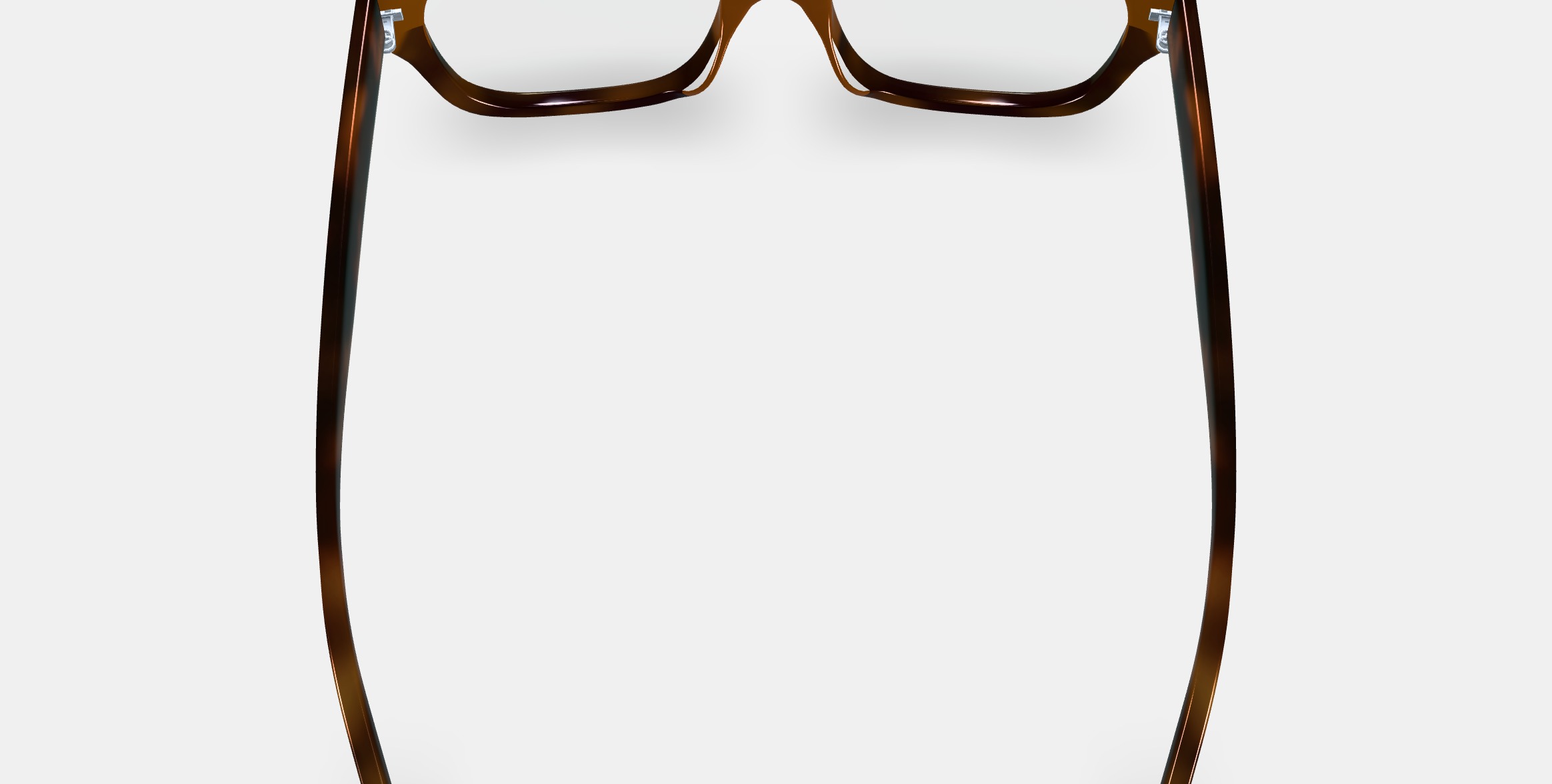 Wentworth Eyeglasses in Saddle Tortoise Fade 3D model_5