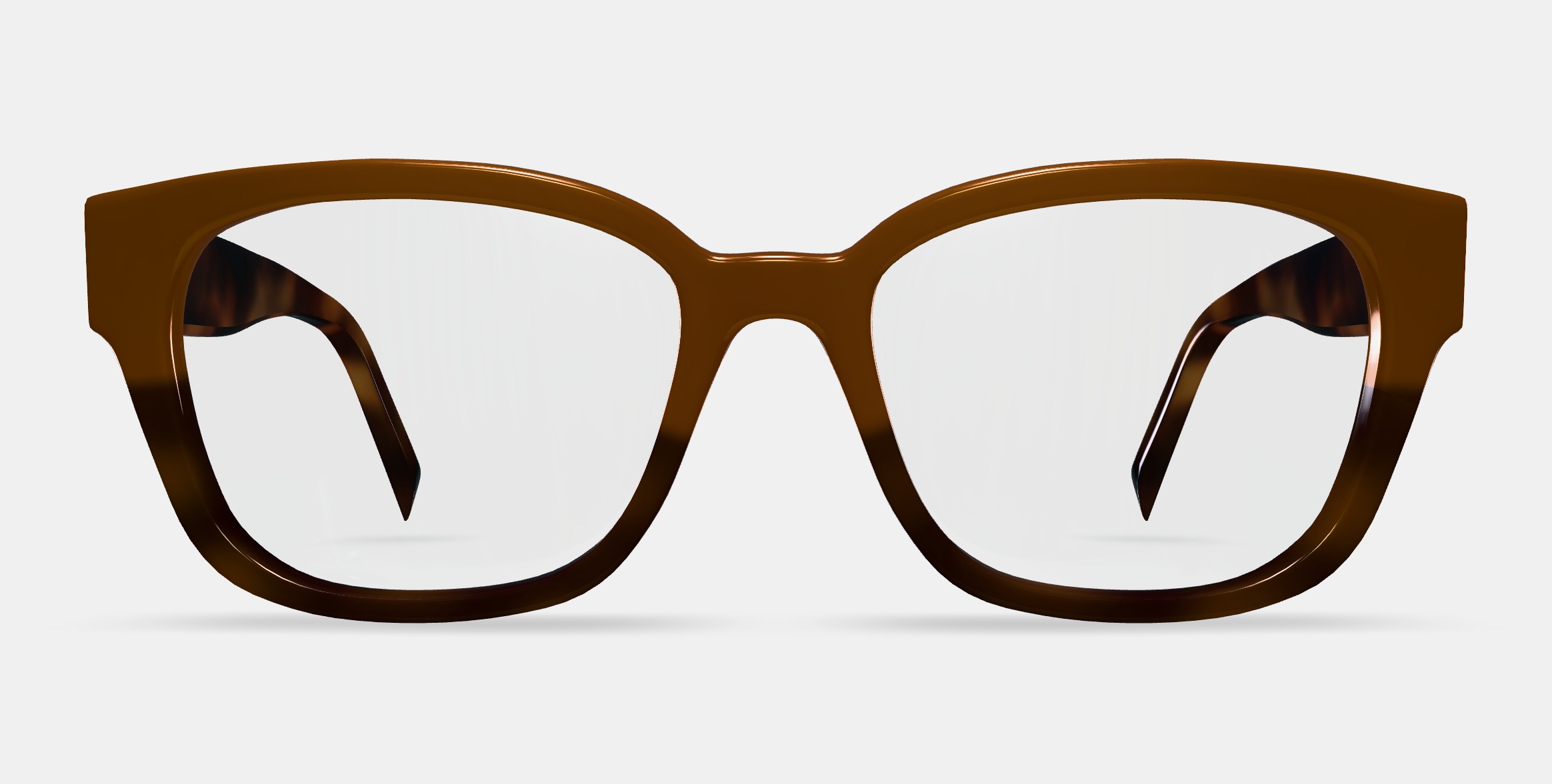 Wentworth Eyeglasses in Saddle Tortoise Fade 3D model_11