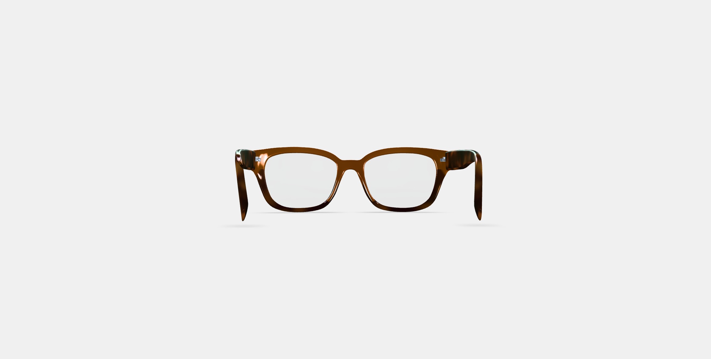 Wentworth Eyeglasses in Saddle Tortoise Fade 3D model_14